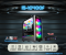 ชุดคอมประกอบ INTEL I5-10400F/VGA RX550 4GB 2F/MB H410M H/RAM DDR4 16GB (16X1) 2666MHz/SSD 480GB/PSU 600W/CASE TSUNAMI AURORA LIGHT RGB