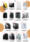 คอมประกอบ Intel Core I3-10105F 3.7GHz / GTX1060 3GB / DDR4 16GB (16X1) 2666MHz / SSD 256GB / PSU 600W / CASE