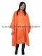 30-RG007-6 เสื้อกันฝนผู้ใหญ่ ส้มจราจร แบบค้างคาว