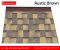 สี Rustic Brown