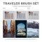 Traveler Brush Set - Blue