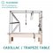 CADILLAC / TRAPEZE TABLE