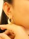 HOOP EARRINGS GREEKEY PATTERN
