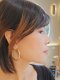 ROUND HOOP EARRINGS WITH DIAMOND CUT G/DC