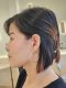 ROUND HOOP EARRINGS WITH DIAMOND CUT G/DC