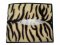 Genuine Stingray Leather Wallet in Tiger Stripes #STW485W
