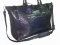 Genuine Belly Crocodile Leather Luggage Travel Bag in Blue Crocodile Skin  #CRM207L-01