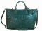 Genuine Belly Crocodile Leather Luggage Travel Bag in Dark Green Crocodile Skin  #CRM207L-02
