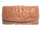 Ladies Crocodile Leather Clutch Wallet in Light Brown (Tan) Crocodile Skin  #CRW466W-06
