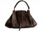 Genuine Crocodile Handbag in Chocolate Brown Crocodile Leather #CRW195H-02