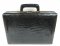 Genuine Belly Crocodile Leather Briefcase in Black Crocodile Skin  #CRM430BR
