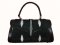 Genuine Stingray Leather Handbag in Black Stingray Skin  #STW379H