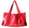 Genuine Ostrich Leather Handbag in Red #OSW330H-RE