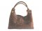 Genuine Crocodile Shoulder Bag in Light Brown Crocodile Leather #CRW250H-03