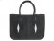 Genuine Stingray Leather Handbag in Black Stingray Skin  #STW374H