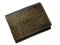 Genuine Belly Crocodile Leather Credit Card Wallet in Chocolate Brown Crocodile Skin  #CRM454W-01