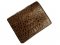 Men\'s Crocodile/Alligator Leather Wallet in Dark Brown Crocodile Skin  #CRM460W