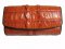 Ladies Belly Crocodile Leather Clutch Wallet in Light Brown(Tan) Crocodile Skin  #CRW467W-01