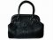 Genuine Hornback Crocodile Leather Handbag in Black Crocodile Skin #CRW256H-02