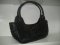 Handmade Genuine Crocodile Leather Weave Handbag in Black Crocodile Skin #CRW299H-BL