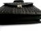 Genuine Hornback Crocodile Leather Briefcase with Full Bone Back Crocodile Skin in Black Colour  #CRM429BR