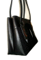 Genuine Stingray Leather Handbag in Black Stingray Skin  #STW1007H