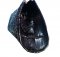 Black Crocodile Leather Clutch Bag #CRW329H-BL-BACK
