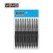 YOYA ปากกาเจล 0.5 มม.แพ็ค 10 รุ่น MODISH / หมึกน้ำเงิน-หมึกดำ