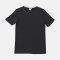 Slit neck T-shirt BLACK (1Pack)(3PCS.)