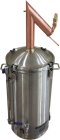 AlcoEngine - Copper Pot Still with hose connectors