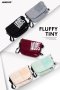 กระเป๋าสะพายข้าง แบรนด์ Hobs (100% Genunie) รุ่น Fluffy ขนาด 9 นิ้ว หนัง PU กันน้ำ