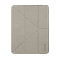 เคส Momax รุ่น Flip Cover Case with Apple Pencil Holder - iPad Pro 12.9" (5th Gen 2021) - Light Gray