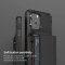 เคส VRS รุ่น Damda Glide Pro - iPhone 12 Pro Max - Black (Black Logo)