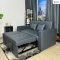 ECF Furniture DANDY SOFA BED PVC Sleeper Sofa with Pull Out Bed & Adjustable Backrest(color option)(copy)