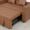 ECF Furniture DANDY SOFA BED PVC Sleeper Sofa with Pull Out Bed & Adjustable Backrest(color option)(copy)