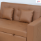 ECF Furniture DANDY SOFA BED PVC Sleeper Sofa with Pull Out Bed & Adjustable Backrest(color option)(copy)