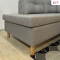 ECF Furniture SOFA L-SHAPE (POLO) 100%Polyester fabric