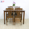 ECF Furniture ชุดโต๊ะทานอาหาร 4 ที่นั่ง รุ่น Taiga
