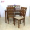ECF Furniture ชุดโต๊ะทานอาหาร 4 ที่นั่ง รุ่น Hunter