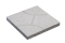 แผ่นคอนกรีต (กระเบื้องคอนกรีต) ปูพื้น 40x40x3.5 ซม. 30x30x3.5 ซม. มอก.826-2531, มอก.826-2565 Made in Thailand (MIT)