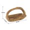 Teak Tray with Handle in Natural