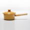 16cm.Enamel Cooking Pot with Lid (Yellow)