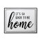 It's so good to be home, Metal Wall art
