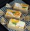 Orange Cheese Sandwich Pastry Model