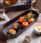 Oval Galvanized Tray w/ Handle