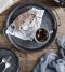 Round Galvanized Tray w/ Handle