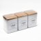 กระป๋อง เซต 3 ชิ้น / Set of 3 TSC.Round Tin Canister