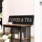 COFFEE & TEA Metal Wall Decor