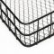 Black / Gold Metal Wire Basket