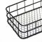 Black / Gold Metal Wire Basket